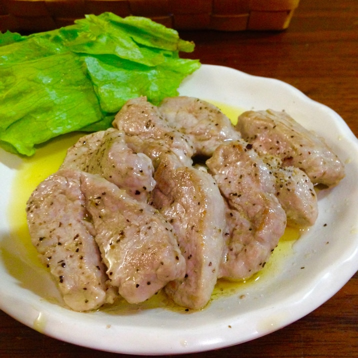 豚ヒレ肉の柔らかステーキ レシピ 作り方 By うみ ひま 楽天レシピ 豚ヒレ肉の柔らかステーキ レシピ 作り方 By うみ ひま 楽天レシピ